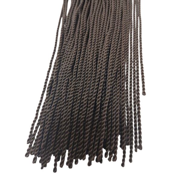 Hair Braids Brown Black Raggae 24"  Long Hair Extension Mini Twist Glam Holiday - Picture 2 of 9